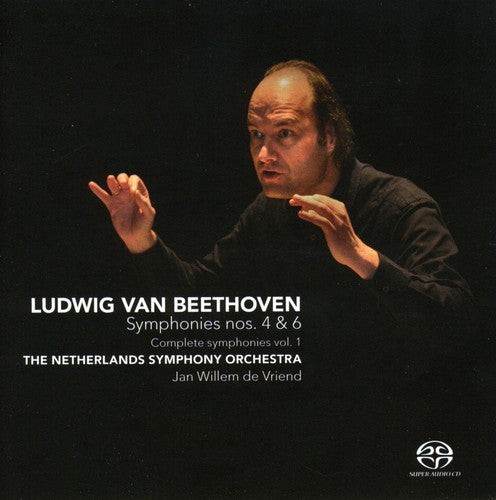 the album cover for L.V. Beethoven - Symphonies 4 & 6