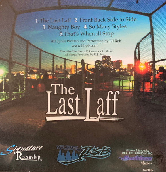 Lil Rob : The Last Laff (CD, EP)