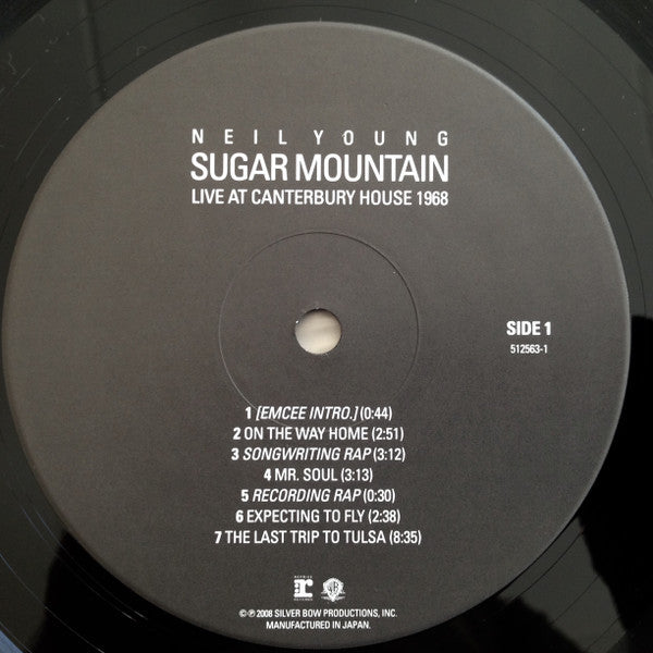 Neil Young : Sugar Mountain (Live At Canterbury House 1968) (2xLP, Album, Ltd, 200)
