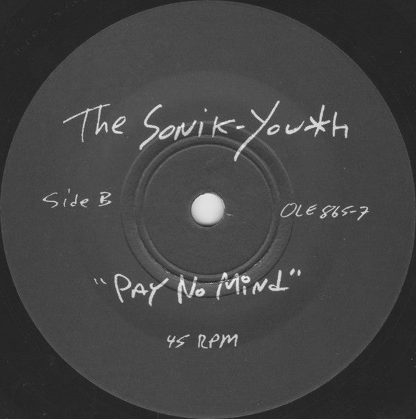 The Sonik-Youth* / Beck : Pay No Mind / Green Light (7", RSD, Single, Ltd)