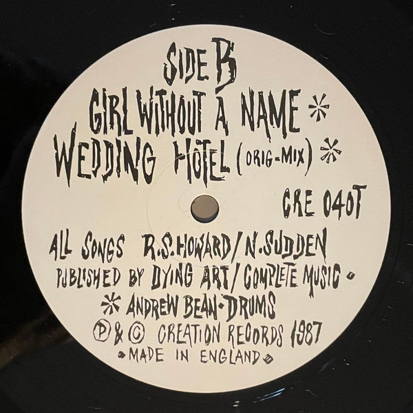 Nikki Sudden & Rowland S. Howard : Wedding Hotel (12", EP)