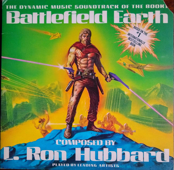 L. Ron Hubbard : Battlefield Earth (LP, Album, RE)