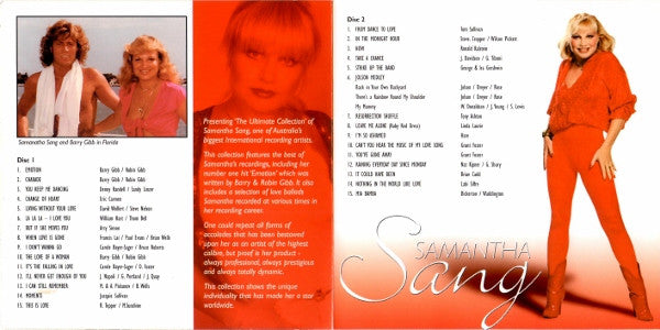 Samantha Sang : The Ultimate Collection (2xCD, Comp)