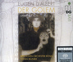 the album cover for E. D'ALBERT - Der Golem: Music Drama in Three Acts