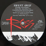 Diana Ross : Swept Away (12", Single, Ind)