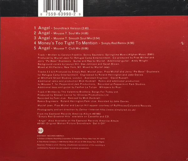 Simply Red : Angel (CD, Maxi, FLP)