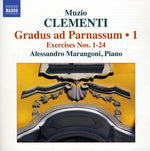 the album cover for Alessandro Marangoni - Clementi 1: Gradus Ad Parnassum: Studies 1-24