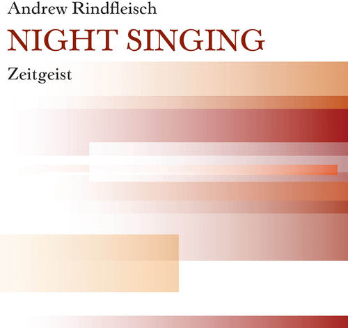 the album cover for Zeitgeist New Music Ensemble - Night Singing