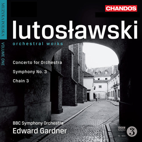 the album cover for Edward Gardner - Orch Works 1: Cto for Orchestra / Sym 3 / Chain 3