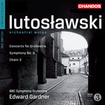 the album cover for Edward Gardner - Orch Works 1: Cto for Orchestra / Sym 3 / Chain 3