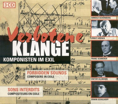 the album cover for Dessau/Hanns - Composers in Exile-Zemlinsky