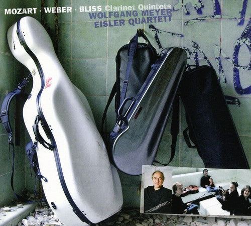 the album cover for Wolfgang Meyer - Clarinet Quintets