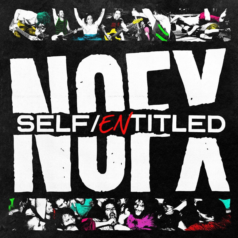 the album cover for NOFX - Self Entitled