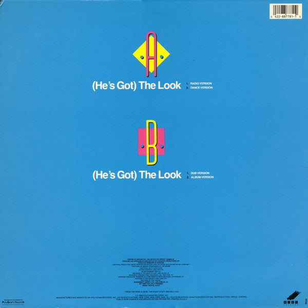 Vanessa Williams : (He's Got) The Look (12", Single)