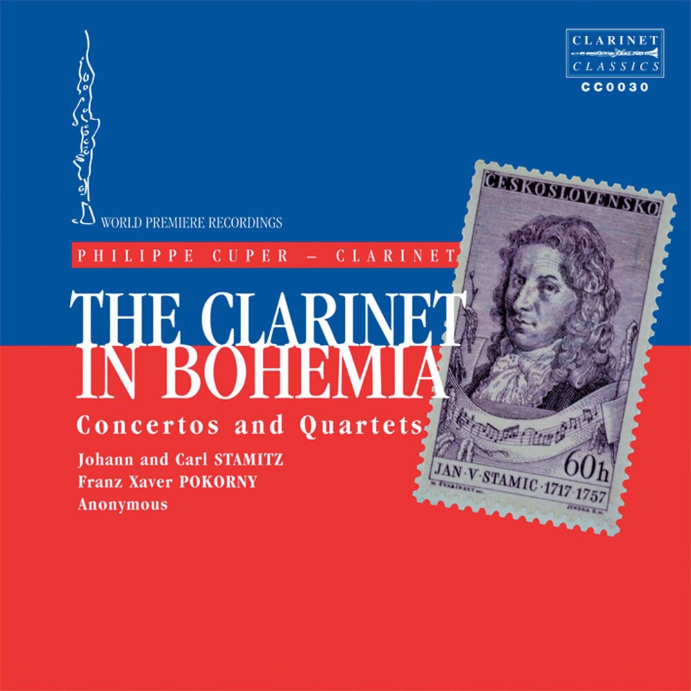 the album cover for Stamitz / Pokorny / Talich Chamber Orch / Cuper - Clarinet In Bohemia