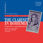 the album cover for Stamitz / Pokorny / Talich Chamber Orch / Cuper - Clarinet In Bohemia