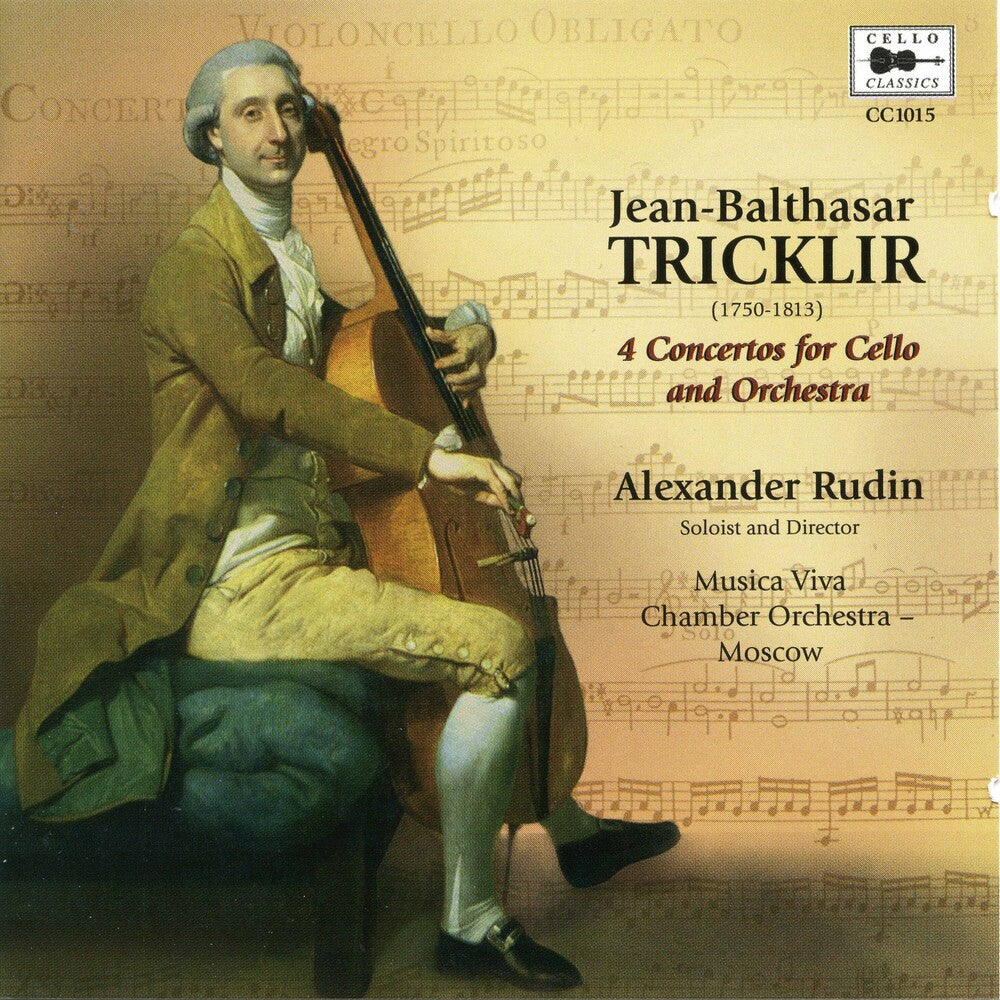 the album cover for Alexander Rudin - 4 Concertos For Cello & Orchestra