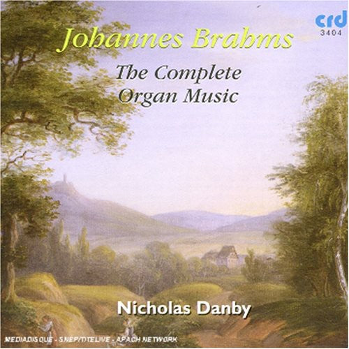 the album cover for Nicholas Danby - Complete Organ Music