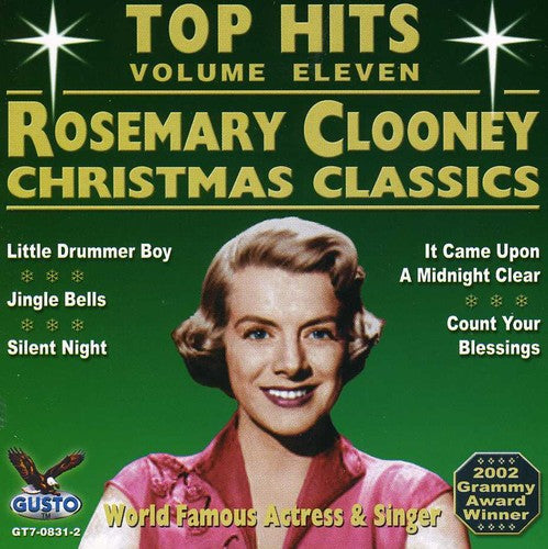 the album cover for Rosemary Clooney - Christmas Top Hits