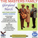 the album cover for Masters Family - Gloryland March