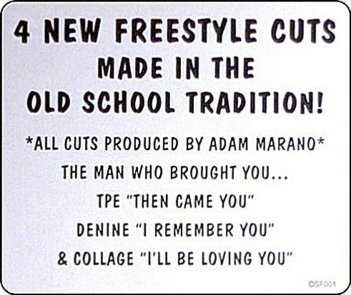 Various : Old School Freestyle (12")