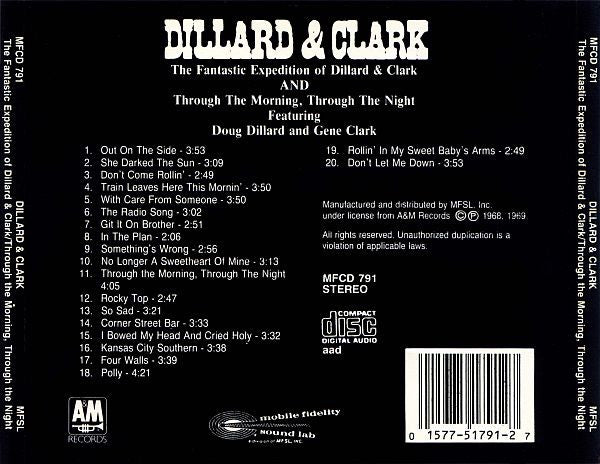 Dillard & Clark : The Fantastic Expedition Of Dillard & Clark / Through The Morning, Through The Night (CD, Comp)
