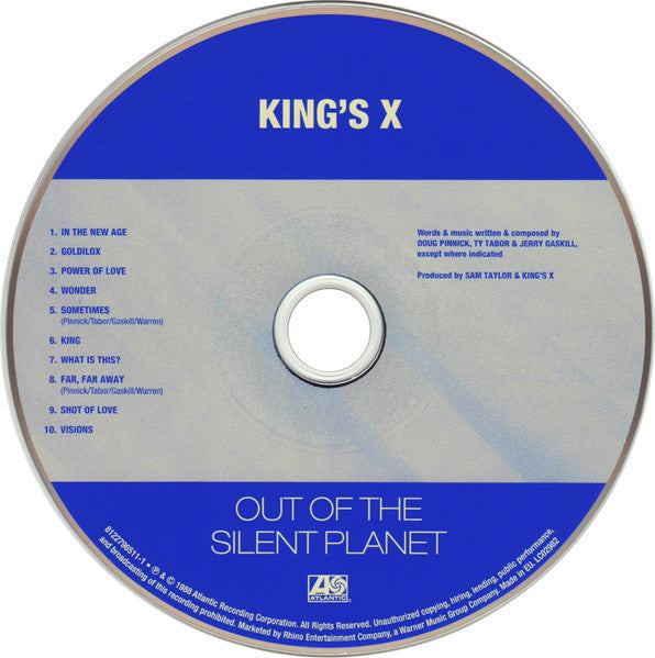 King's X : Original Album Series (CD, Album, RE + CD, Album, RE + CD, Album, RE + CD)