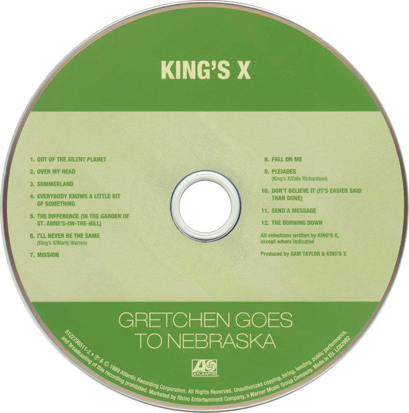 King's X : Original Album Series (CD, Album, RE + CD, Album, RE + CD, Album, RE + CD)
