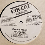 Donna Marie (2) : Your Love (12", Promo)
