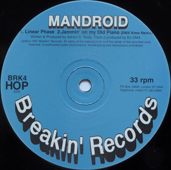 Mandroid : Retrospect (12")
