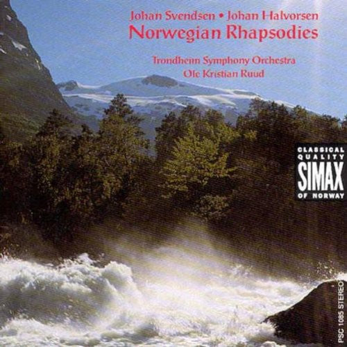the album cover for Trondheim Symfoniorkester - Norwegian Rhapsodies