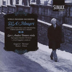 the album cover for W.A. Mozart - Clarinet Cto / Clarinet Quintet (Arr for Viola)