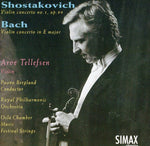 the album cover for Shostakovitch/Bach - Violin Concertos