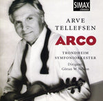 the album cover for Arve Tellefsen - Arco: Violin Music