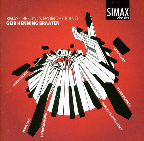 the album cover for Geir Henning Braaten - Christmas Greetings from the Piano