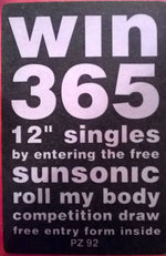 Sunsonic : Roll My Body (12", Single)
