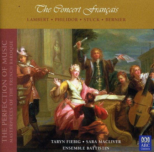 the album cover for Macliver Sara & Taryn Fiebi - Concert Francaise