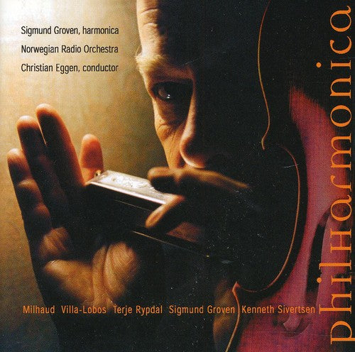 the album cover for Sigmund Groven - Philharmonica