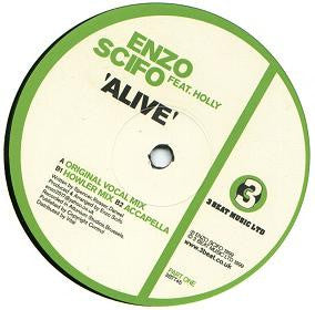 Enzo Scifo Feat. Holly : Alive (12", Par)