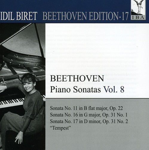 the album cover for L.V. Beethoven - Idil Biret Beethoven Edition 17: Piano Sonatas 8