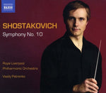 the album cover for D. SHOSTAKOVICH - Symphony 10
