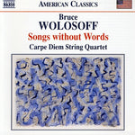 the album cover for B. Wolosoff - Songs Without Words: 18 Divertimenti for String
