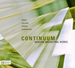 the album cover for Mosko/Sullivan/Crozier/Cunn - Continuum: Modern Orchestral Works