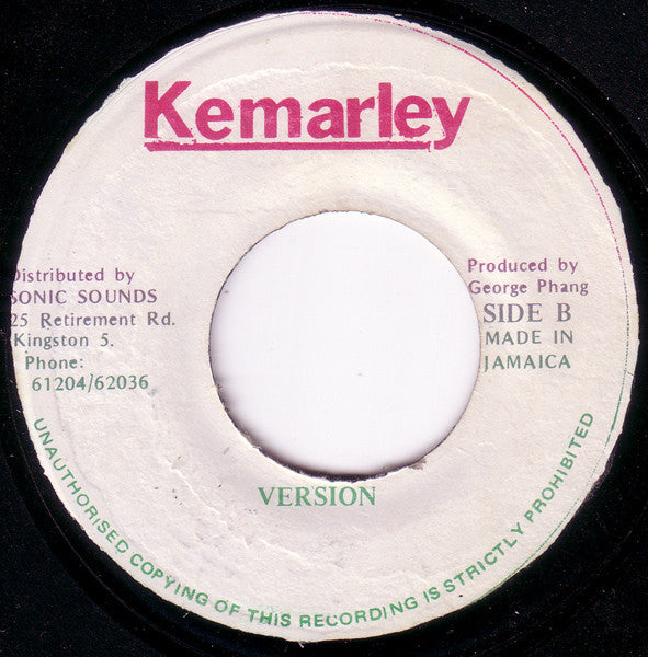 Half Pint (3) : Level The Vibes (7")