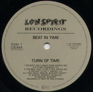 Beat In Time : Turn Of Time (LP, Album)