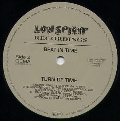 Beat In Time : Turn Of Time (LP, Album)