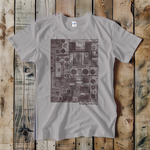 Boombox Grid Unisex Tee