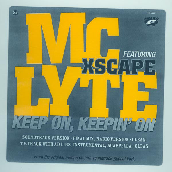 MC Lyte Featuring Xscape : Keep On, Keepin' On (12", Promo)