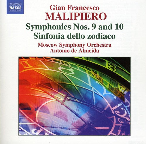 the album cover for Antonio De Almeida - Symphonies 5: Sinfonia Dello Zodiaco / Sym 9