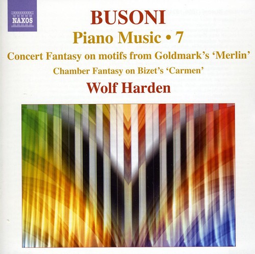 the album cover for Wolf Harden - Piano Music 7